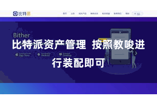 比特派资产管理 按照教唆进行装配即可